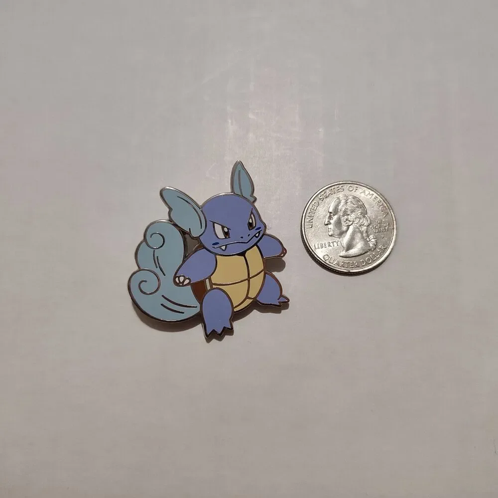 Pokemon TCG Wartortle Enamel Pin Official Nintendo Collectible Lapel Badge